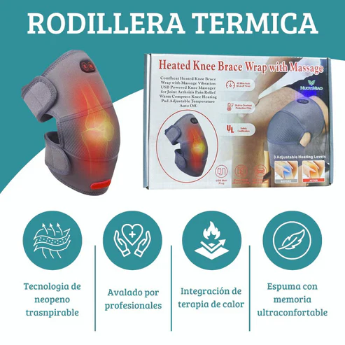 Rodillera Eléctrica Térmica Inteligente
